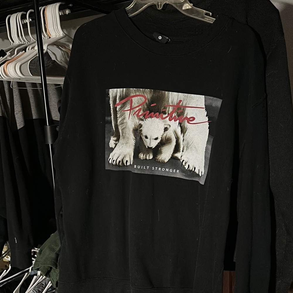 Primitive Black Graphic Men's Sweater
